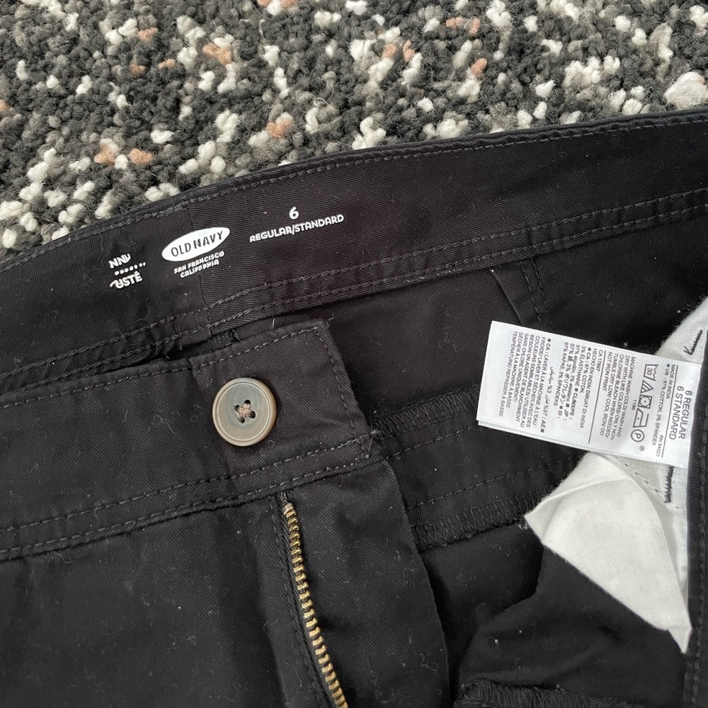 Old navy skinny black pants